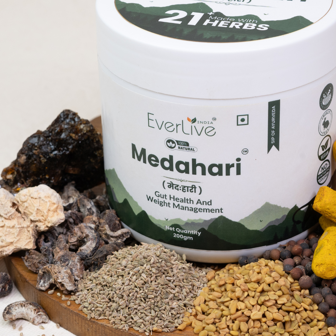 Shilajit + Medahari EverliveIndia
